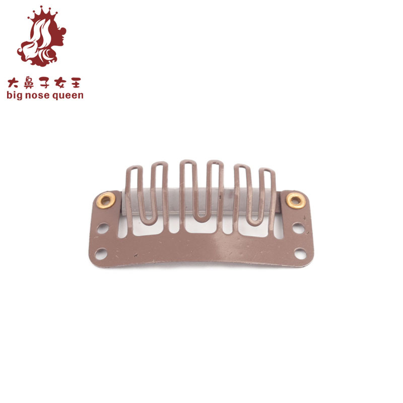Picture of Children's Wig Hair Extension Hairpin Bb Clip Pet Metal Paint DIY Head Accessories Hair Extension Clip Beret Clip