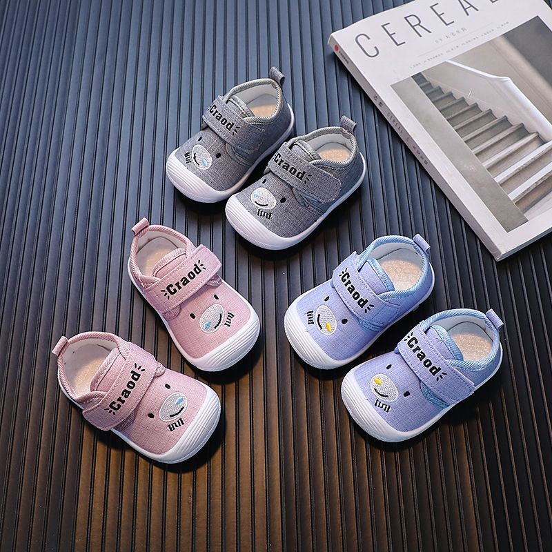 Spring and autumn baby cloth shoes toddler shoes 0-1-2 years old soft bottom single shoes infant shouting shoes anti-kick boys and girls shoes