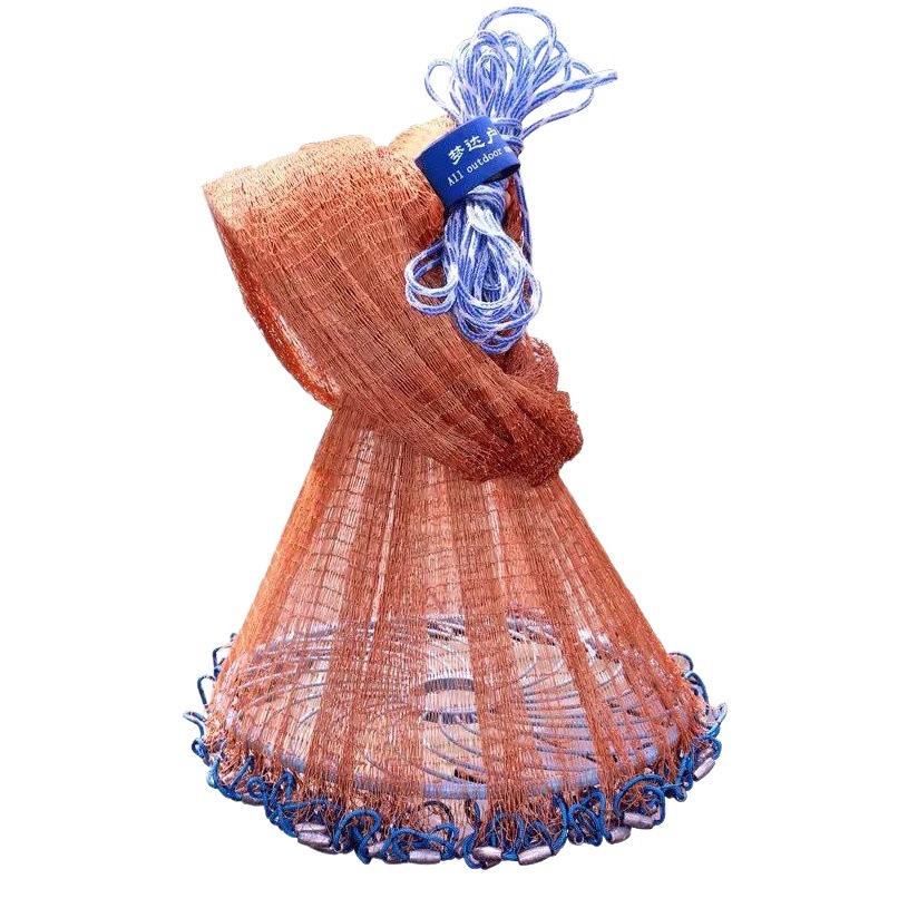Fishing net wholesale hand throwing net throwing net fourth generation American Frisbee fishing net easy throwing NetEase throwing net automatic fishing tool