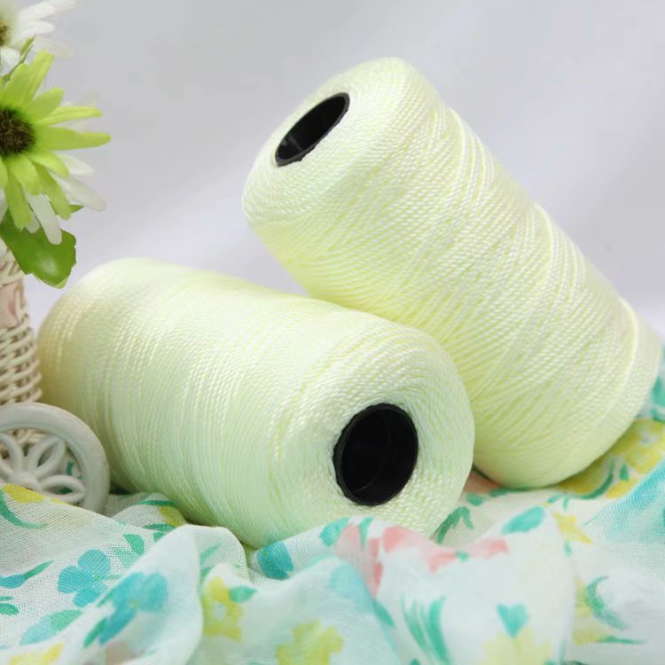 Picture of Gold thread mixed strand bright silk thread handmade diy crochet sweater doll scarf thread coat hand knitting thread factory wholesale