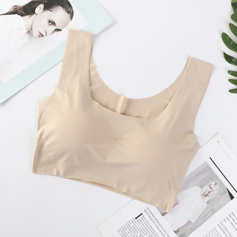 Picture of Shangpin Anxin Generation Seamless No Steel Ring Ice Silk Gather Large Size Running Vest Yoga Sports Underwear Women's Bra