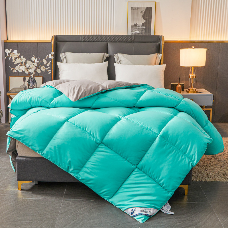 Picture of genuine goods Feather Velvet Quilt Spring and Autumn Quilt Thickened Gift Winter Quilt Down Quilt Cold-proof Warm Thick Quilt for Student Dormitory