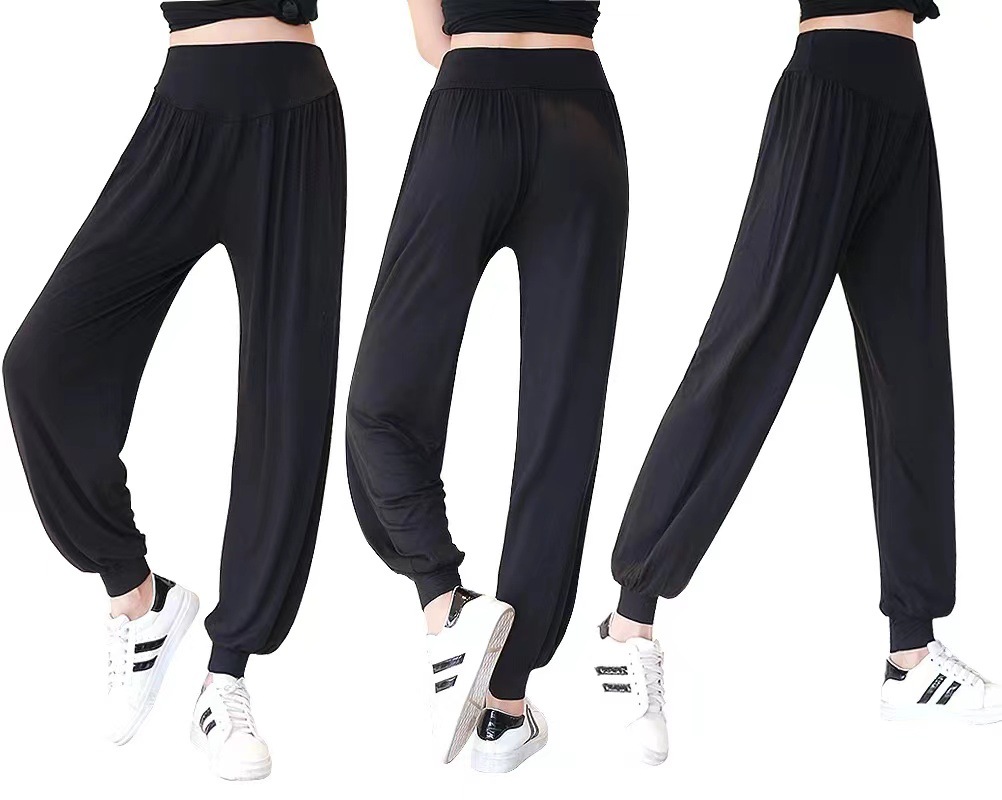 Picture of Casual Dance Pants Women's Loose Radish Bloomers Body Practice Clothes Modern Square Dance Modal Practice Pants