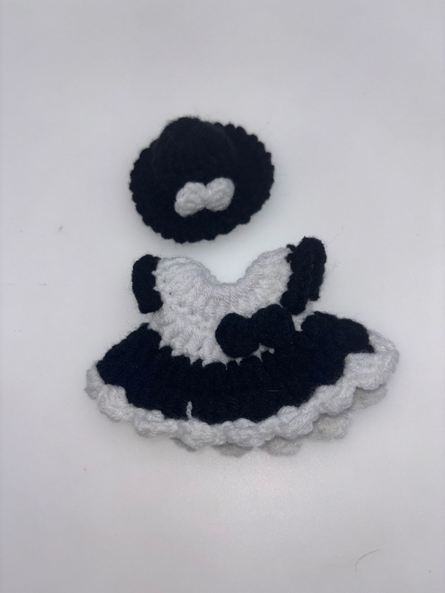Picture of New Doll Wool Hand-Knitted Skirt, Dog Crochet Clothes, Pendant Clothing