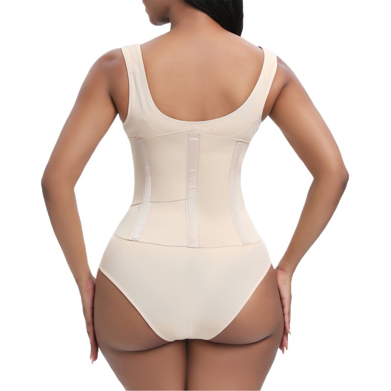 [Two in One] Cross-border Source European and American Skinny Towel Reinforced Belt Belly-lifting Hip Conjoined Body Shaping Clothes Women's Enhanced Edition