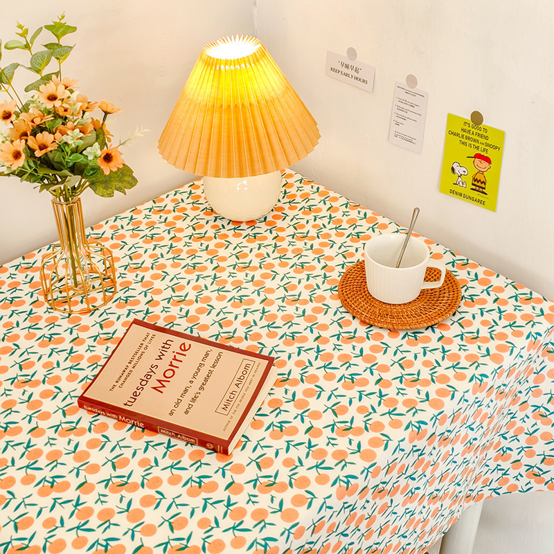 Picture of Checkerboard Tablecloth Ins Style Popular Photo Student Desk Dormitory Decoration Coffee Table Dustproof Picnic Stall Cloth