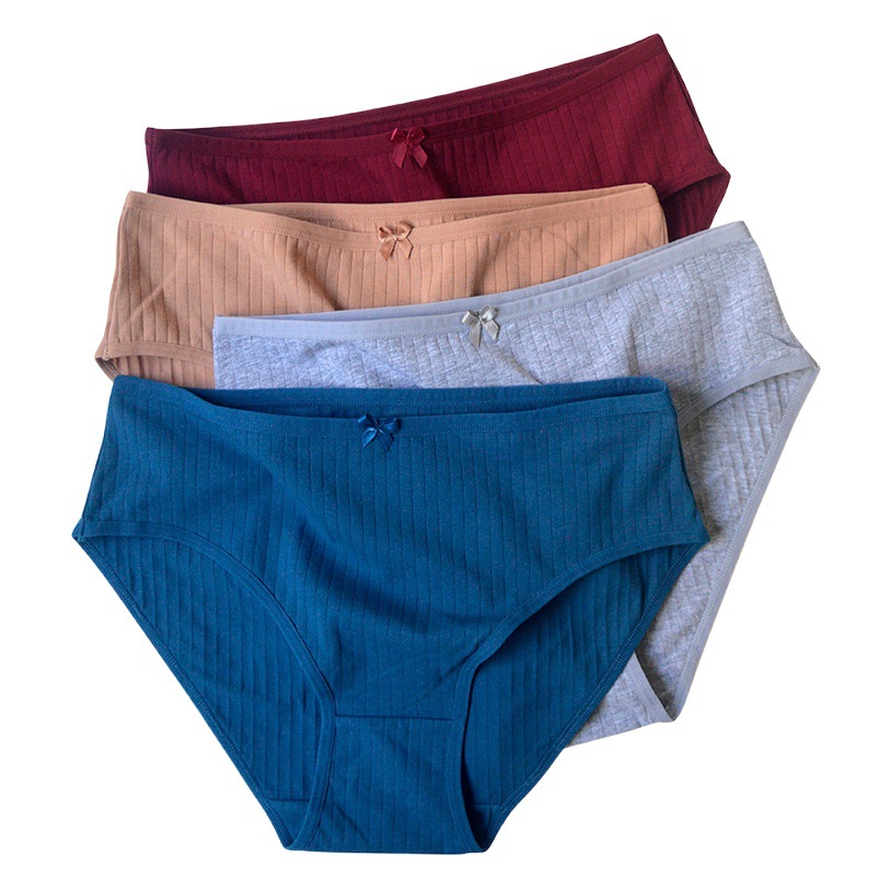 European and American Obese mm Large Size High Waist Pure Cotton Underwear Women's Mommy Briefs Women's Summer Amazon Panties