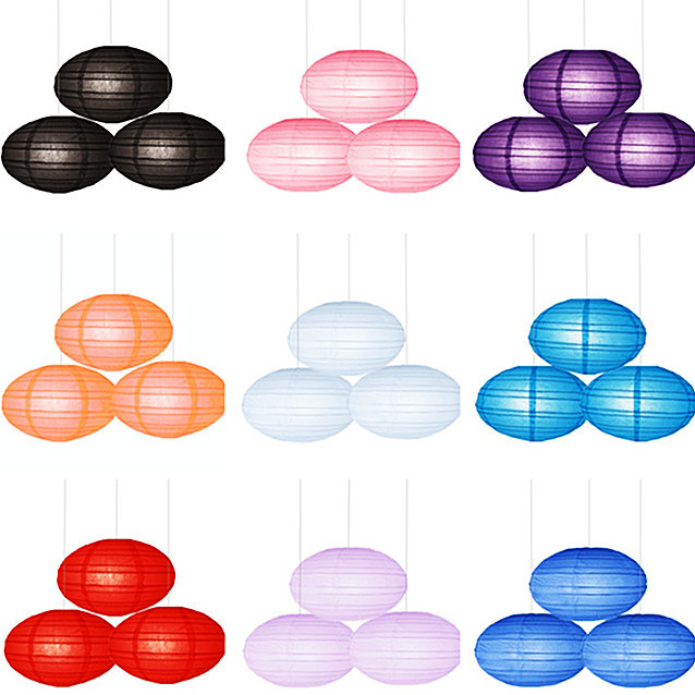 Flat Round Paper Lanterns, Oval Paper Lanterns, Saturn Lanterns, Ufo Paper Lanterns, Special-Shaped Lanterns