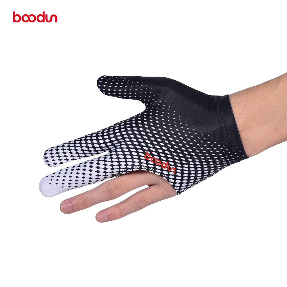 Picture of Cross-border New Billiards Gloves Three-finger Snooker Gloves High Elastic Sweat-absorbent Wear-resistant Billiards Gloves Single Pack