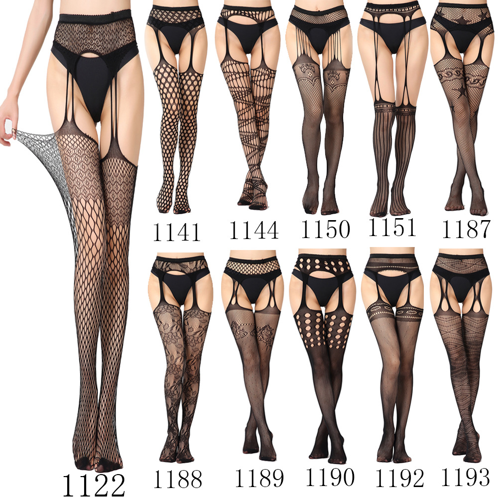Picture of Sexy Underwear Sexy Large Size Garter Belt High-end Thickened Sexy Women's Sexy Silk Stockings Sling Belt Pantyhose
