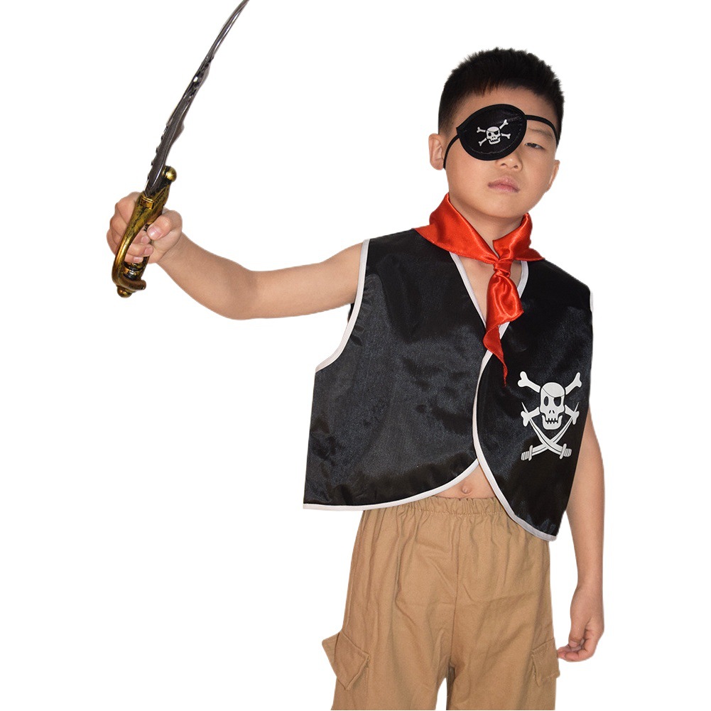 Pirate Costumes Children's Cosplay Clothes Halloween One Piece Halloween Stage Performance Costumes