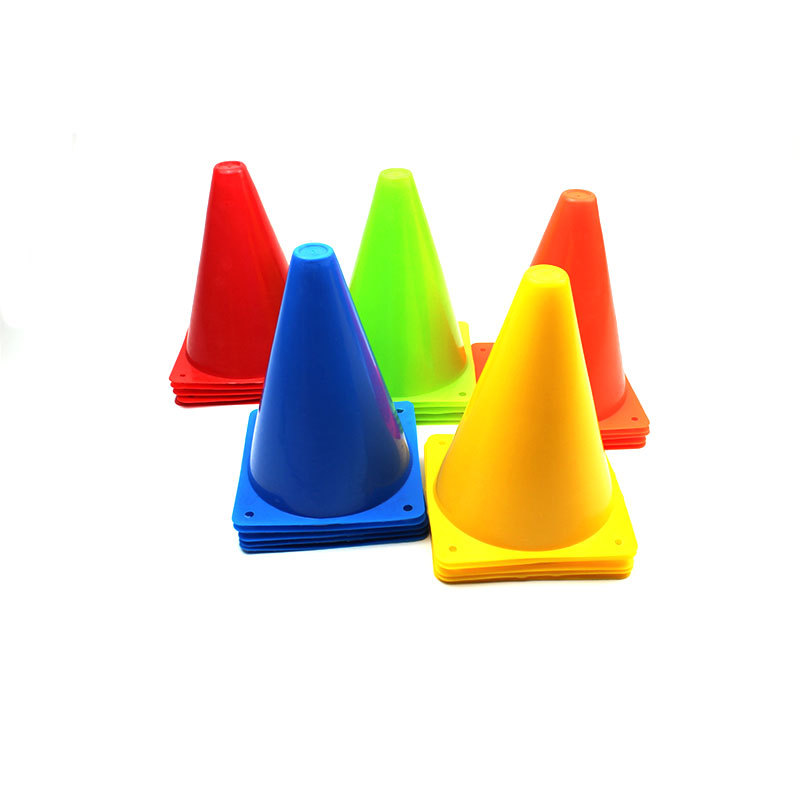 Picture of Sign Bucket Football Training Equipment Obstacle Sign Dish Children 18cm Ice Cream Tube Sign Cone Road Cone