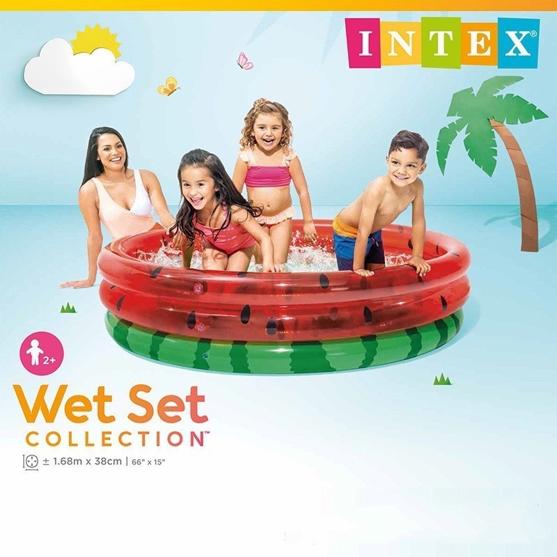 INTEX 58448 watermelon pool inflatable pool children inflatable pool bath