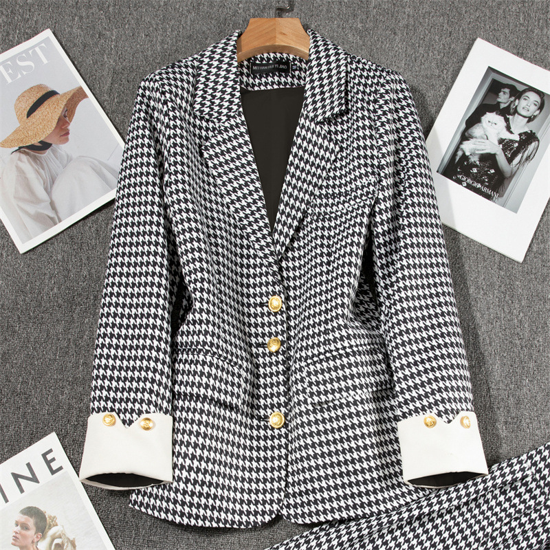 Picture of White Suit Jacket for Women 2025 Spring New Style Casual Elegant Lady High-End Street Style Popular Suit This Year