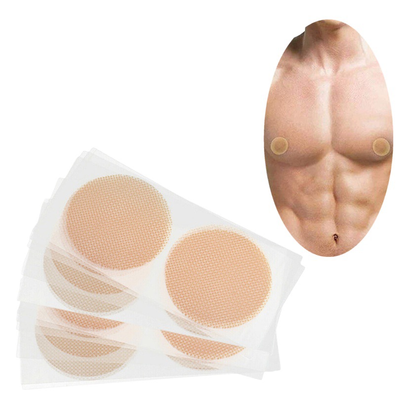 Picture of Disposable Breast Sticker Men's Mimi Sticker Summer Anti-bump Invisible Ultra-thin Chest Sticker Sports Anti-friction Nipple Sticker