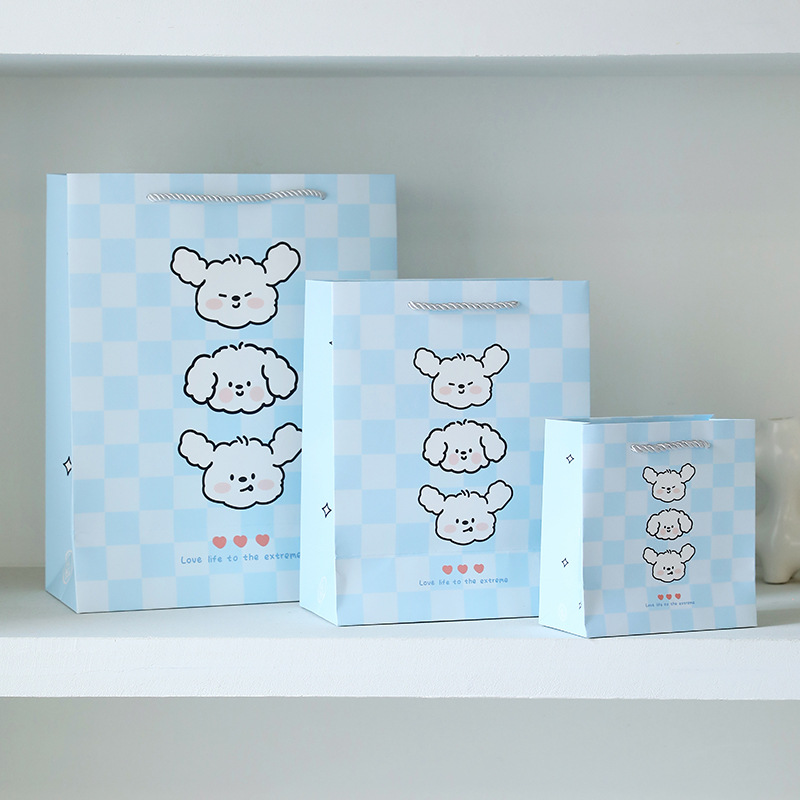 Back-To-School Gift Bag Cartoon Paper Bag Portable Kidsren's Souvenir Packaging Bag Baby Banquet Birthday Graduation Gift Bag