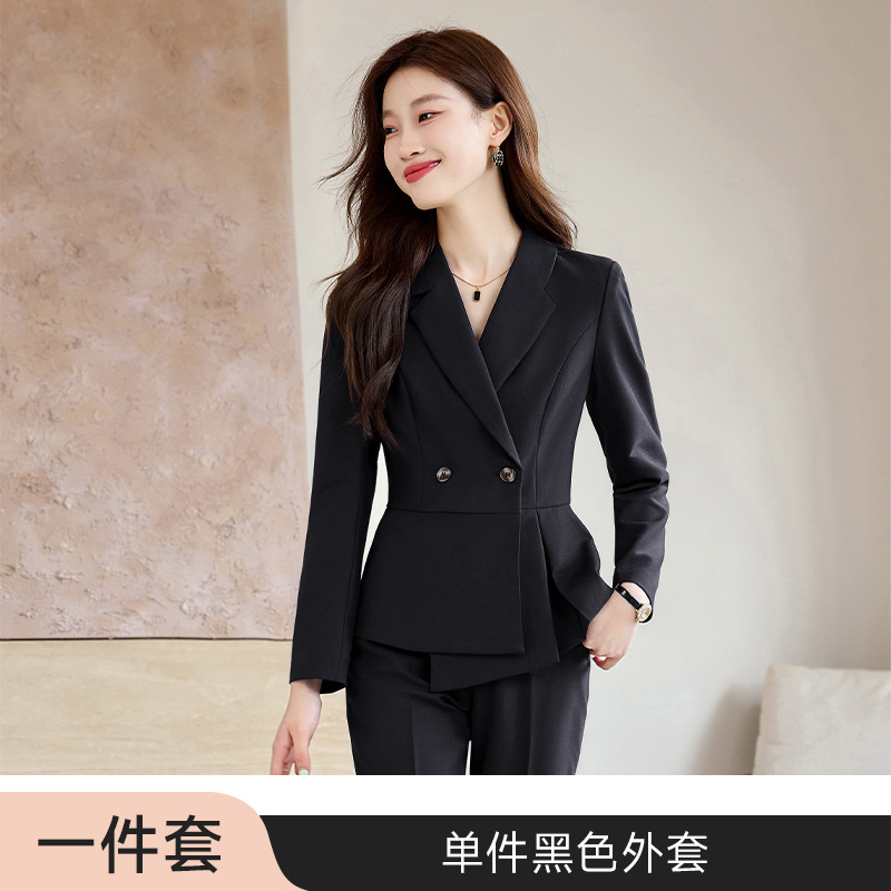 Picture of High-end Suit Jacket Women's Autumn Thick Winter High-end Business Wear Interview Dress Suit suit Work Clothes