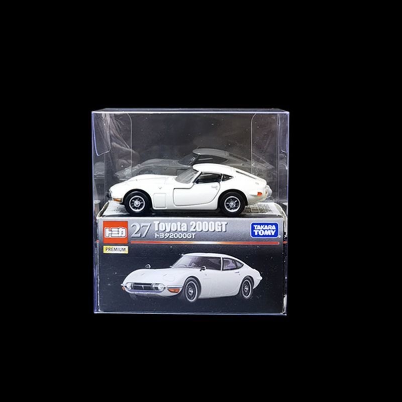 Picture of Hot Wheels Matchbox TOMY Small Proportion Car Model Protection Box TLV Car Model Dust-proof Box PVC Transparent Display Box
