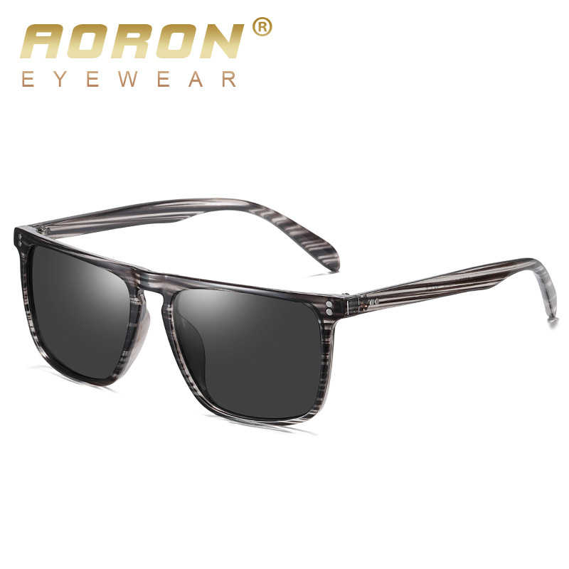 Picture of New AORON Polarized Sunglasses PC Glasses Fashion Colorful Rice Nail Color Changing Sunglasses for Wholesale A627