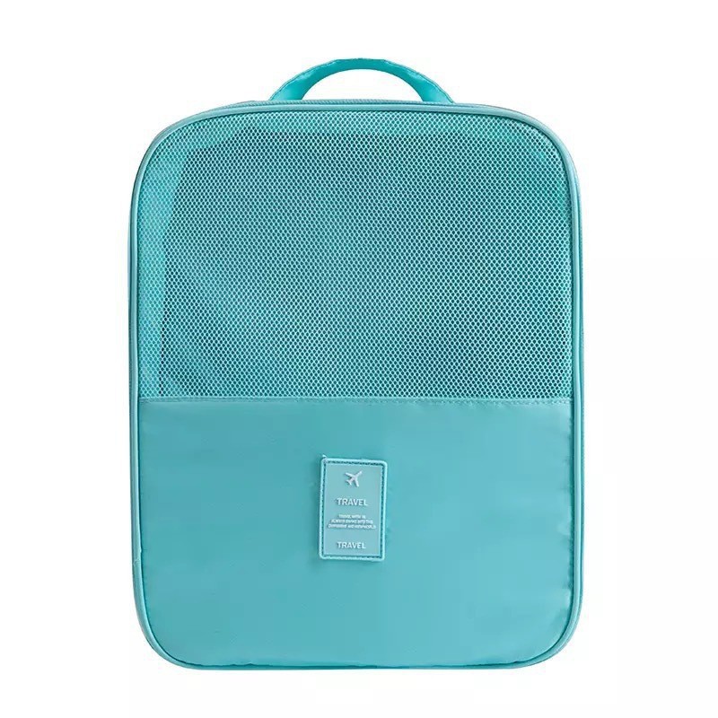 Picture of New travel storage three-layer shoe bag Oxford cloth upgrade shoe bag waterproof storage bag travel portable storage shoe bag