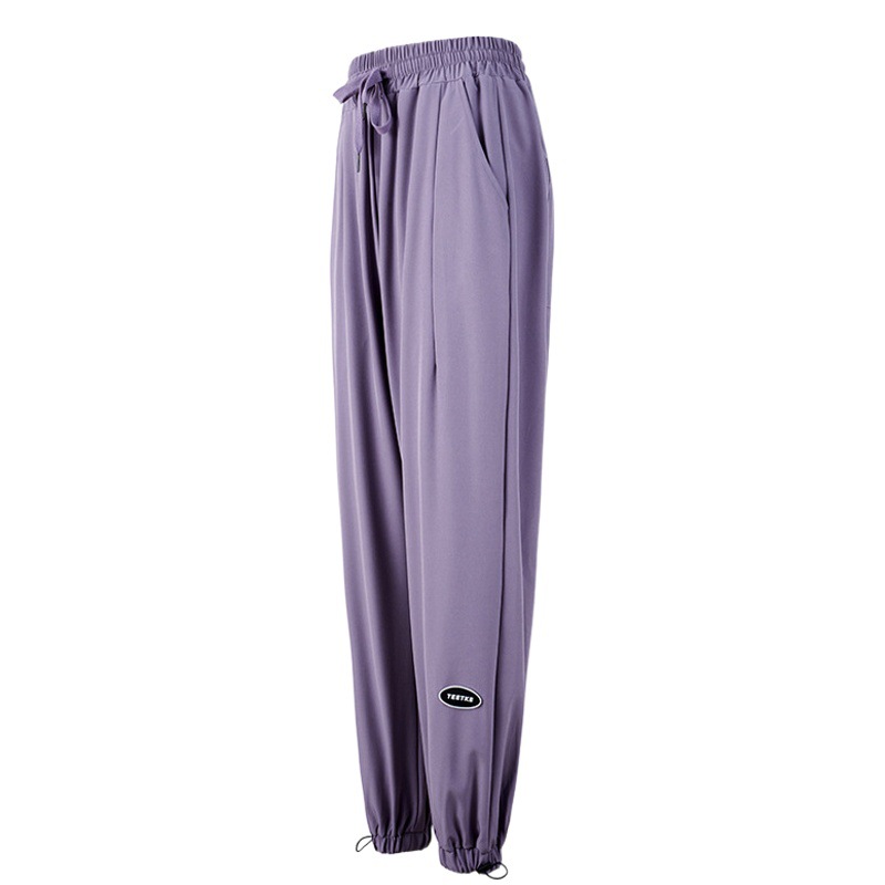 Cross-border Slimming Running Quick-drying Yoga Trousers High Waist Leg-toe Casual Sports Pants Trendy Breathable New Thin
