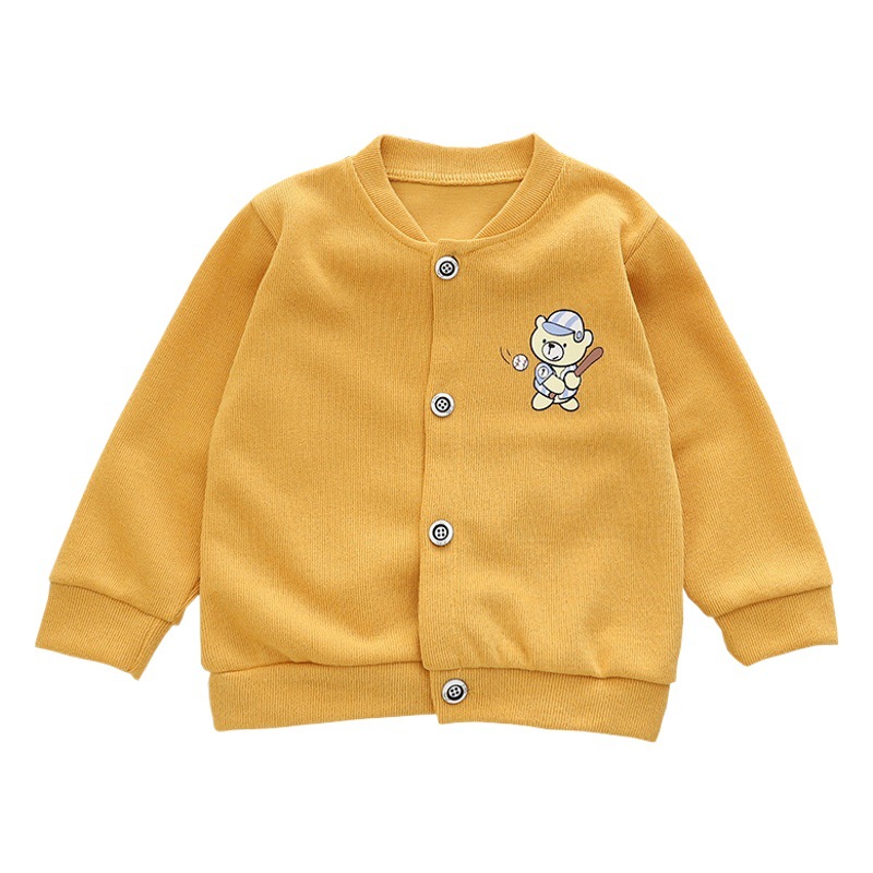 Children's Clothing 2023 Spring New Children's Clothes for Boys and Babies Cardigan Top Coat Korean Long Sleeve Sweatshirt Children's Coat
