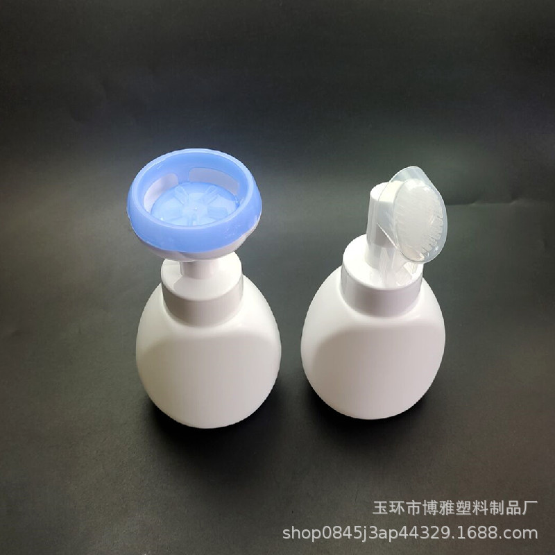 300ml mousse foaming bottle facial cleanser foam bottle press foaming bottle petal pump hand sanitizer bottle