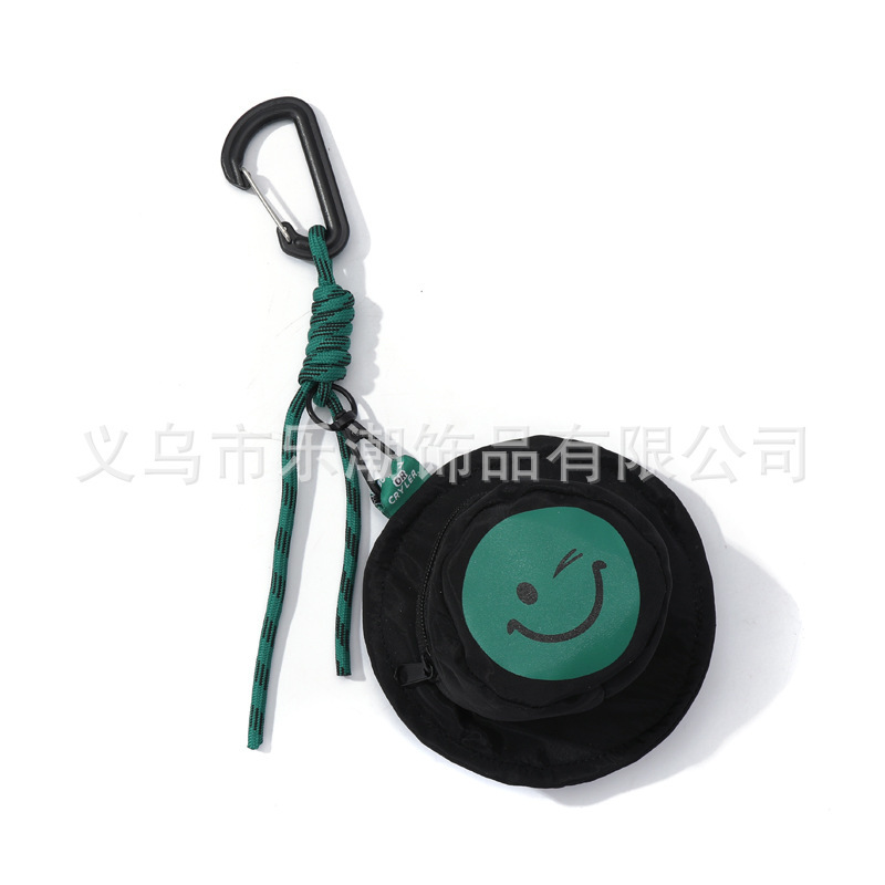 Picture of Mini Coin Purse Men's Smiley Headphone Bag Small Bag Keychain Bag Pendant Girls Bag Pendant Small Jewelry
