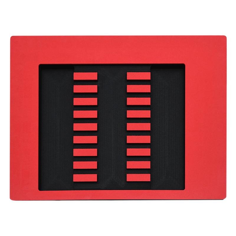 Manufacturers supply EVA packaging lining two-color EVA lining carving cutting products cosmetics inner support shockproof foam