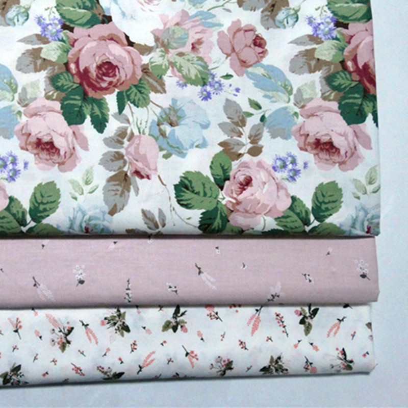 Cotton twill children's cartoon bedding fabric baby clothing cloth handmade fabric wholesale Rose Manor