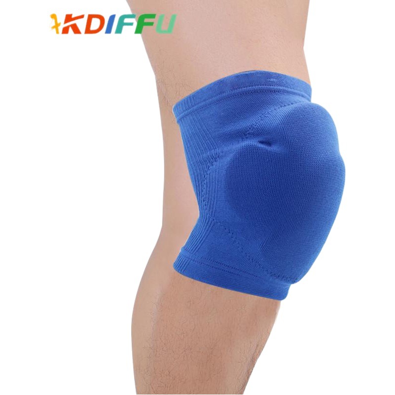 Picture of Color thickened sponge knee pads anti-collision protection breathable volleyball basketball football sports protective gear a generation of hair