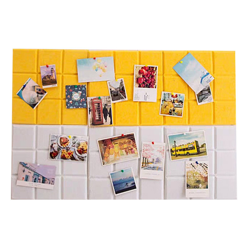 Picture of Nine-Square Felt Message Board Photo Wall Decorative Wall Stickers Note Message Board Wall Stickers Cross-Border Felt Sound-Absorbing Board
