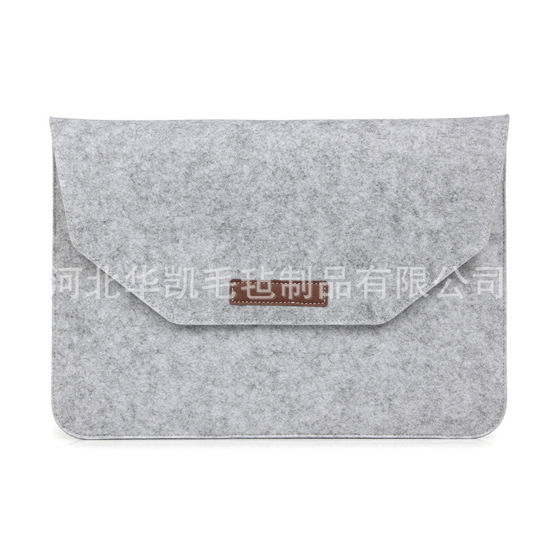 Factory sales computer bag felt storage bag felt wallet card bag felt storage bag
