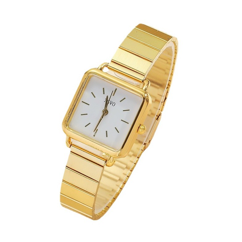 Picture of Internet Celebrity Ins Literary Retro Small Fresh Japanese and Korean Style Square Plate Versatile Simple Elegant Student Watch Women's Watch