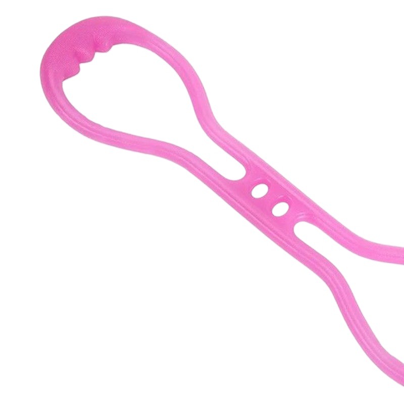 Silicone 8-word tension device yoga elastic band Women's Home chest expansion fitness men's elastic rope double hole tension rope