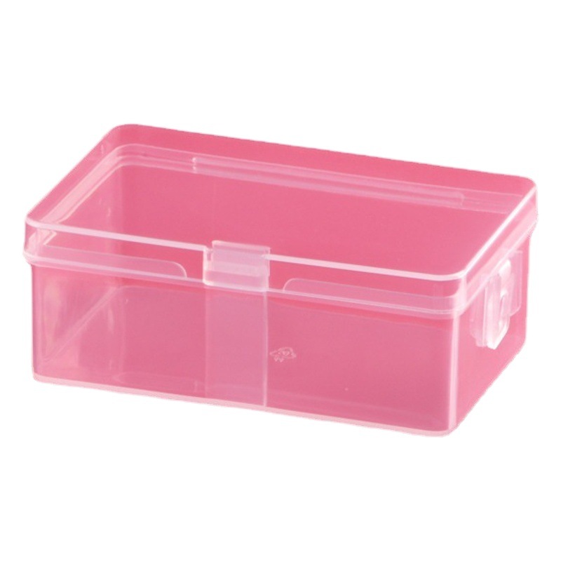 Manufacturer's Ready-Made Dental Floss Transparent Packaging Box with Hook Pp Plastic Box Parts Hardware Tool Storage Box