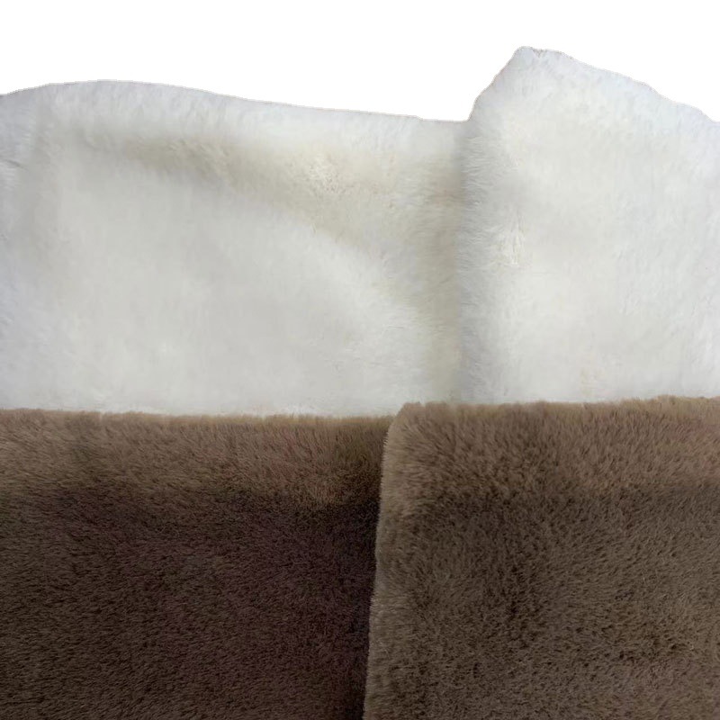 Picture of in stock 8mm long small rabbit fur cost-effective small rabbit fur autumn and winter coat coat toy hat luggage fabric