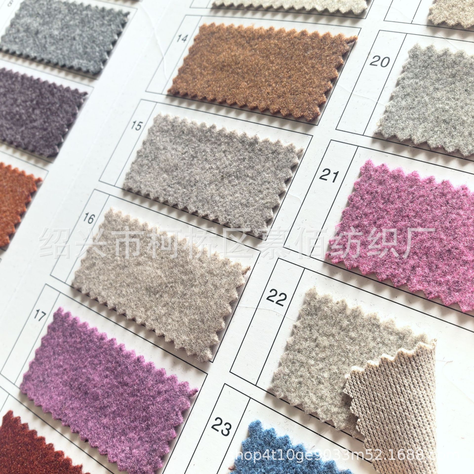 Picture of In stock, thickened knitted platinum wool, warm coat jacket, all-polyester wool, autumn/winter two-tone dragon-phoenix wool coat fabric