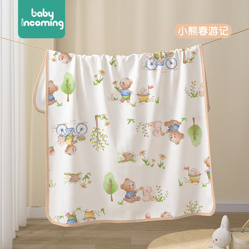 Picture of Diaper pad waterproof washable newborn baby diaper pad cartoon newborn baby diaper pad physiological period menstruation pad