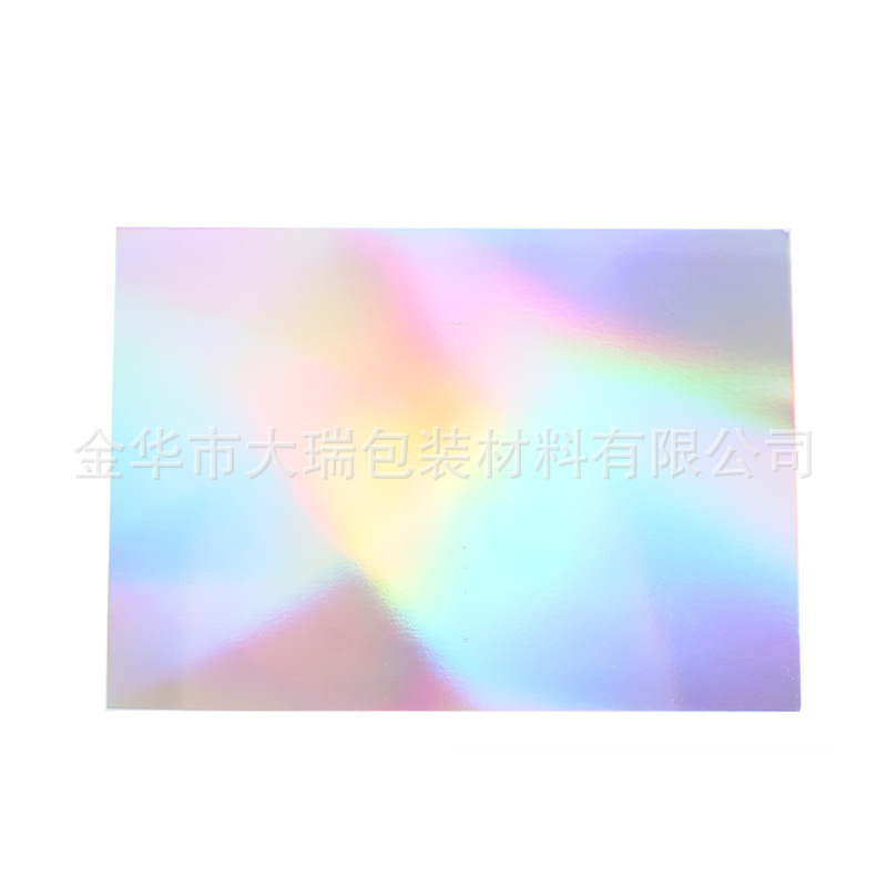 Picture of Factory wholesale sales spot 250 grams A4 color colorful laser aluminum foil full color laser cardboard