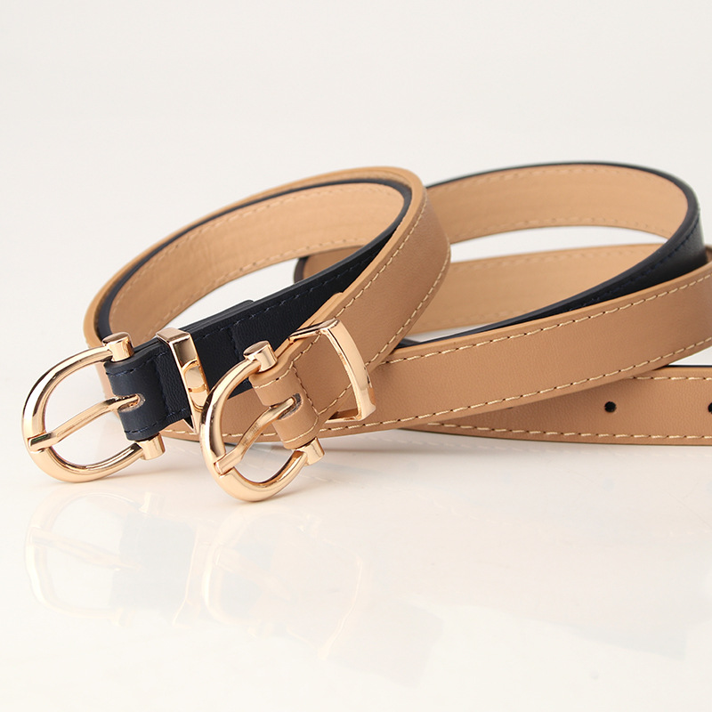 Picture of Cool matching in stock ladies Korean fashion belt student jeans decorative thin belt clothing matching belt women