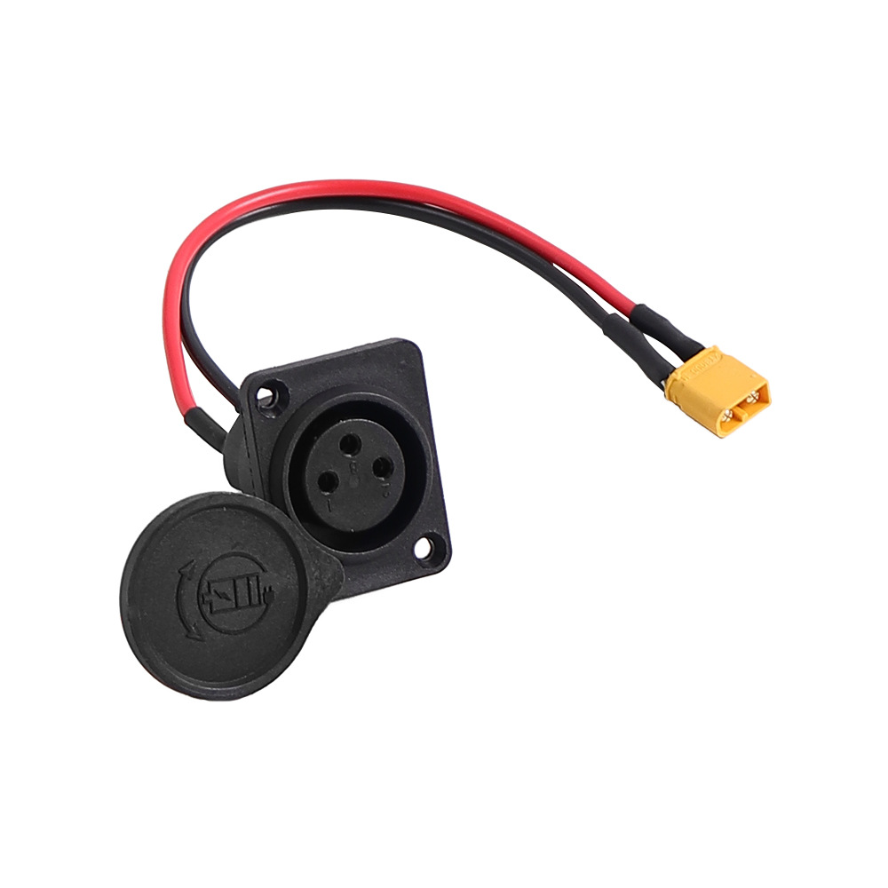 Xlr Cannon Three-Core Xlr Charging Socket Suitable for Inokim Oxo Ox Electric Scooter Power Port