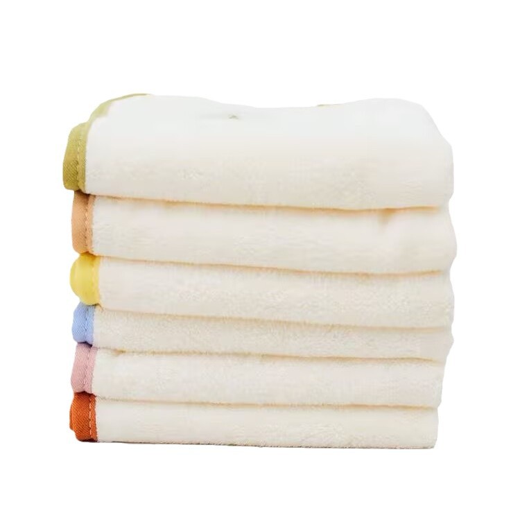Picture of Children's Face Towel Baby Special Super Soft Square Towel Absorbent Cotton Quick-Drying No Hair-Losing Washers Household