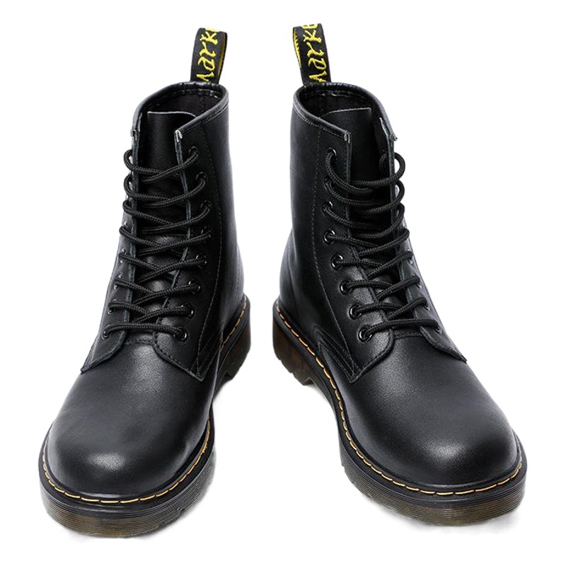 Martin Boots 1460 Couple Amazon Foreign Trade Round Head Cross-border plus size Men's Leather Top Cowhide British Lace
