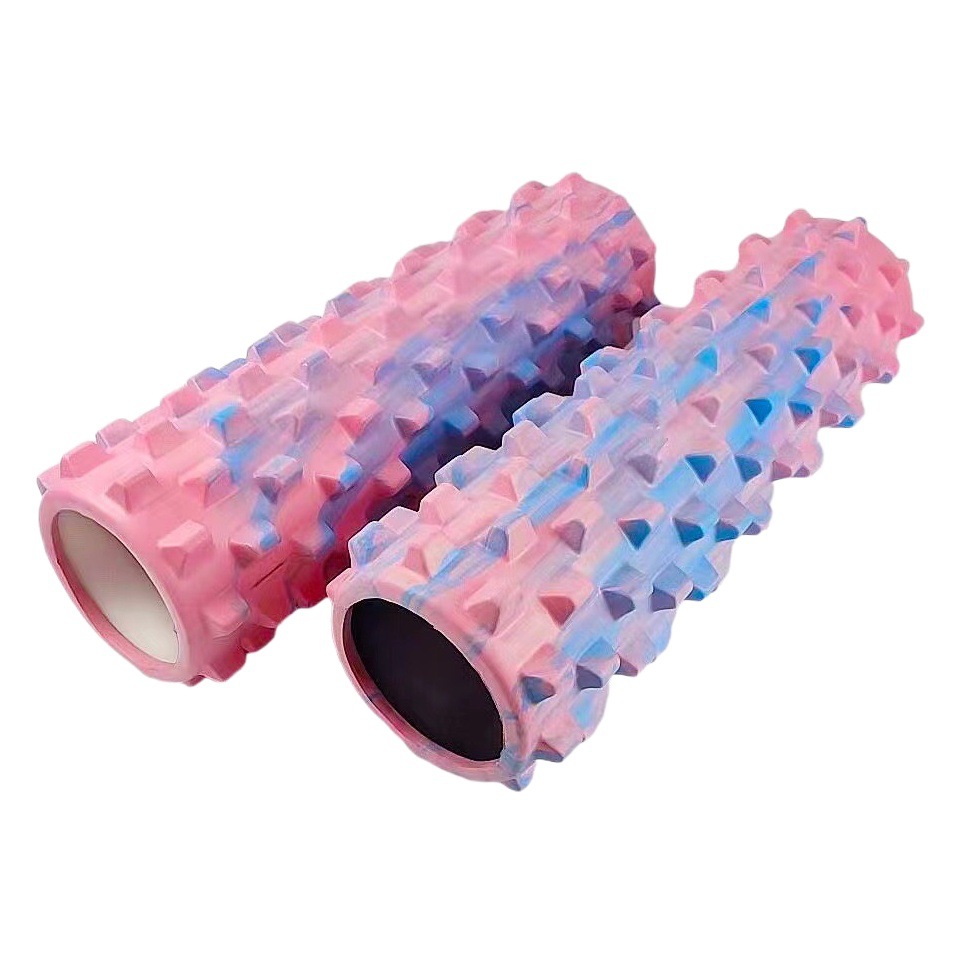 Picture of Eva Yoga Column 45cm Wolf Tooth Colorful Solid Foam Shaft Muscle Relaxation Massage Stick Fitness Sports Roller