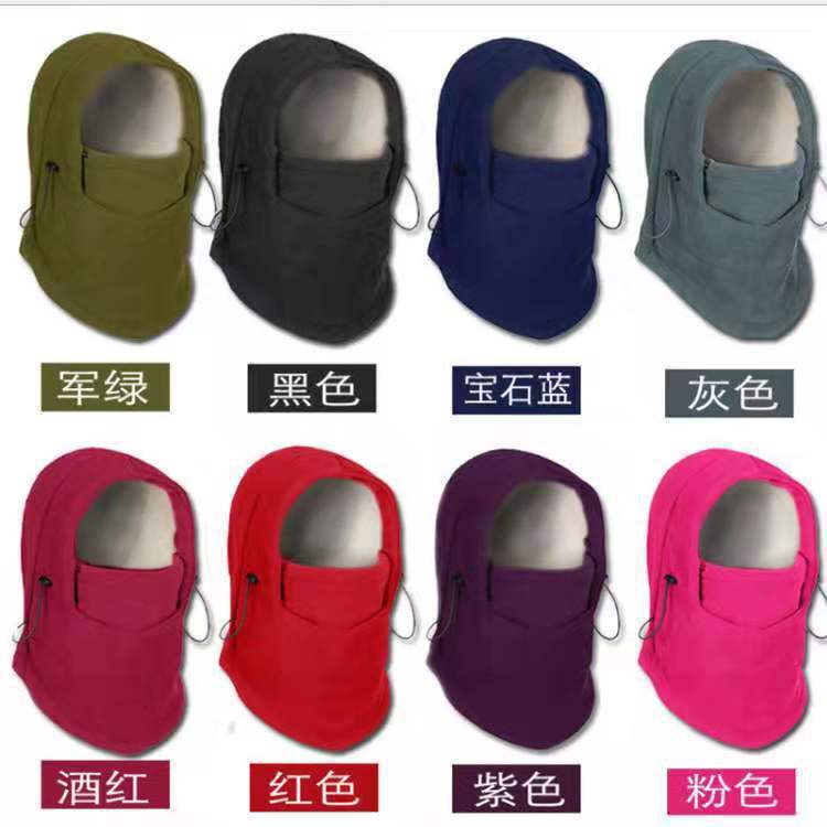 2019 New outdoor multi-style riding mask winter ear protection warm polar fleece wind cap manufacturers wholesale
