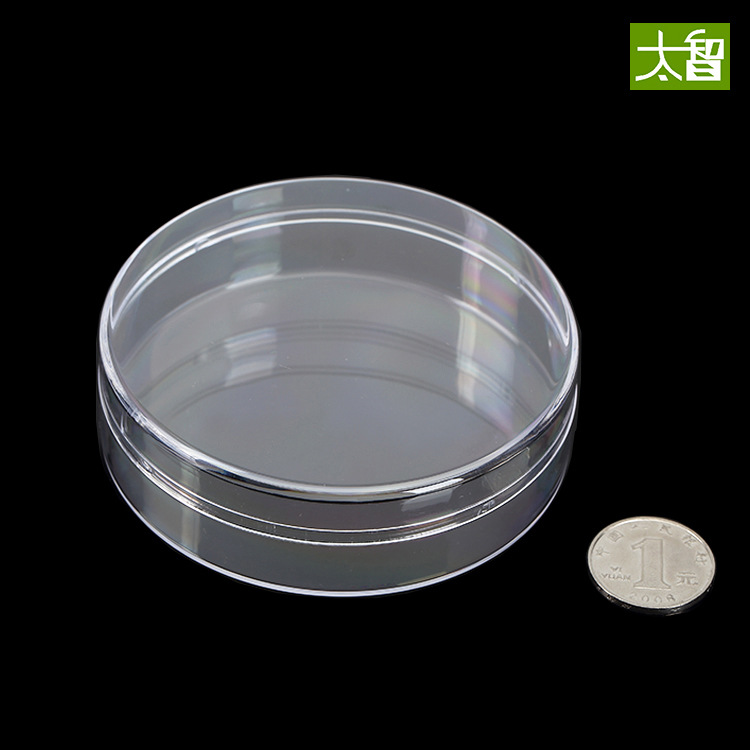 Wenwan round bracelet Buddha beads packaging jewelry box transparent plastic box bracelet agarwood jewelry display gift box