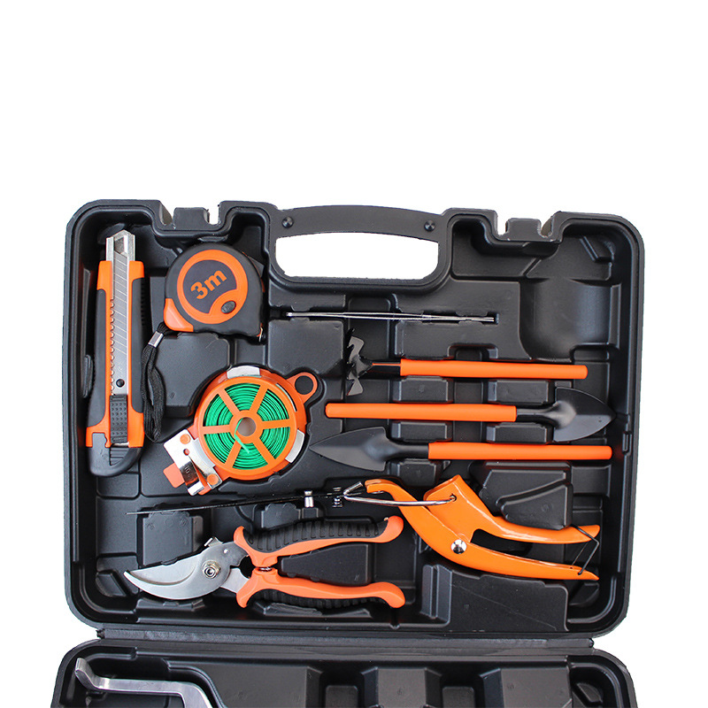 Picture of Garden Tools Set Garden Toolbox Hand Tools Hardware Set Home Garden 14-Piece Set