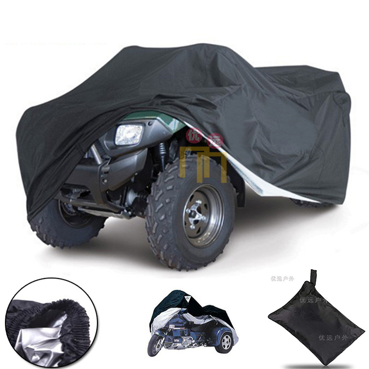 Amazon Atv Waterproof Cover Utv Car Cover Beach Motorcycle Cover 210D Oxford Cloth Atv Car Cover