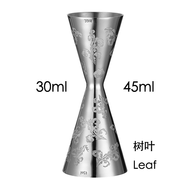 Picture of Indian-style wine measuring device Full Cup bartending double-headed measuring cup 30/60 bartender special oz cup Jigger